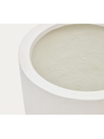 copy of VICO Vase Ø 39 cm h 46 Weiß Betonpflanzer