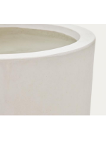 FAMOUS vase Ø 39 cm h 46 white concrete planter