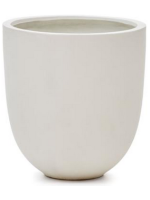 ZOE vase Ø 56 cm h 57 white concrete planter