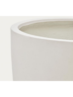 ZOE vase Ø 56 cm h 57 white concrete planter