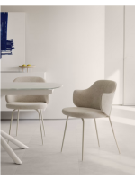 DASTY in tessuto sedia con braccioli casa living e contract