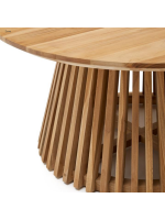 ESA in legno di teak Ø 80 cm tavolino