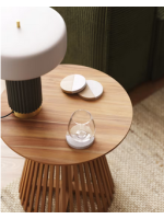 DAVIS Table en bois de teck design maison