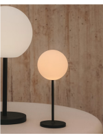FILO Lámpara de mesa con luz LED integrada para interior o exterior