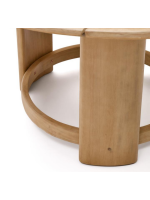 AMAR table ⌀ 140 cm in solid eucalyptus wood