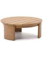 AMAR table basse ⌀ 90 cm en bois d'eucalyptus massif