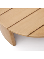 AMAR table basse ⌀ 90 cm en bois d'eucalyptus massif