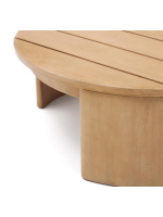 AMAR table basse ⌀ 90 cm en bois d'eucalyptus massif