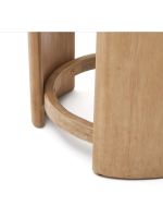 AMAR table basse ⌀ 56 cm en bois d'eucalyptus massif