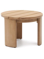 AMAR table basse ⌀ 60 cm en bois d'eucalyptus massif