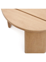 AMAR table basse ⌀ 60 cm en bois d'eucalyptus massif