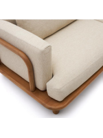ARMONICA sofá en madera de teca para exterior jardín terrazas e interior hogar o contract