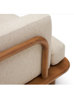 ARMONICA sofá en madera de teca para exterior jardín terrazas e interior hogar o contract