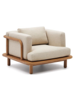 ARMONICA poltrona in legno di teak per esterno giardino terrazzi e interno casa o contract