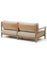 TARIN divano in legno di teak per esterno giardino terrazzi e interno casa o contract