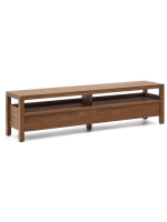 ASHAI soporte TV de 200 cm en madera maciza de teca