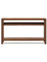 ASHAI 140 cm console in solid teak wood