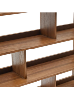 ASHAI 150x185 h cm bookshelf in solid teak wood