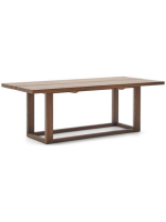 ASHAI mesa 220x110cm en madera maciza de teca