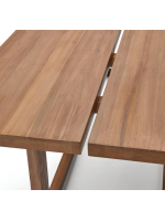 ASHAI table 220x110 cm in solid teak wood
