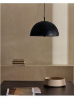 FRENZ Pendelleuchte Ø 40 cm aus Schwarz-Metall