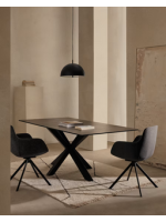 FRENZ lampada a sospensione Ø 40 cm in metallo nero