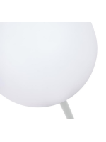 EGYPO lampada da tavolo h 40 cm con luce a LED integrata per interno o esterno