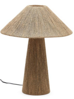ENNER table lamp in jute natural fiber