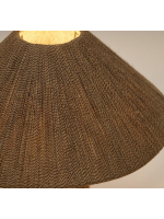 ENNER table lamp in jute natural fiber