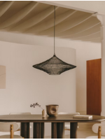 CHIMO Leuchter aus Schwarz metall Ø 87 cm