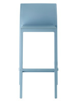 KATE Hocker H75 oder H65 cm Farbwahl in stapelbarer Technopolymer für Küche Snak Bar Eisdiele Gartenterrasse