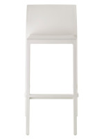 KATE Hocker H75 oder H65 cm Farbwahl in stapelbarer Technopolymer für Küche Snak Bar Eisdiele Gartenterrasse