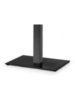 TIFFANY base h 73 in black stainless steel for table top chalet restaurant ice cream parlor