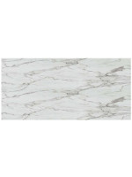 MARMO LUCIDO BIANCO in laminato piano top in diverse misure rotondo o quadrato o rettangolare per tavolo gelaterie bar