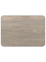 GREY WOOD piano top in diverse misure rotondo o quadrato o rettangolare per tavolo gelaterie bar ristoranti locali