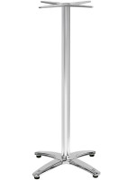 MISTO h 108 cm base per tavolo alto in alluminio per esterno gelaterie bar ristoranti alberghi