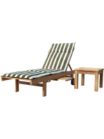 CORTESY 50x50 teak table for outdoor and indoor use