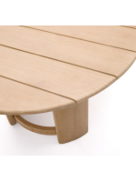 AMAR tavolo 280x110 cm in legno massello di eucalipto per interno e per esterno