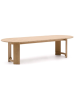 AMAR Tisch 280x110 cm aus massivem Eukalyptusholz
