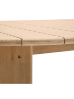 AMAR Tisch 280x110 cm aus massivem Eukalyptusholz
