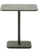 EGOR 70x70 in green galvanized steel table for terrace garden