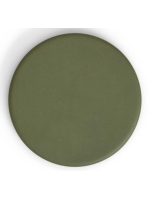 CUMIN piano top Ø70 cm in cemento verde rotondo per gelaterie bar ristoranti locali