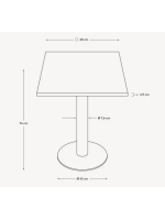 TAKEN table with top 70x70 or 60x60 or 90x90 cm in natural finish melamine and black metal base for bars and restaurants