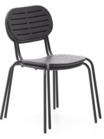 BRANCE Galvanized steel chair color choice for garden or terrace