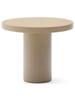 AGUA Ø 90 cm tavolo in cemento scelta colore resistente per giardini e terrazzi