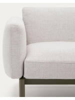 ARIO sillón en aluminio verde y cojines desenfundable lavable