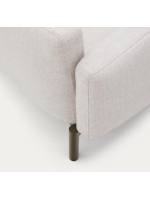 ARIO sillón en aluminio verde y cojines desenfundable lavable