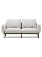 ARIO canapé en aluminium vert et coussins en tissu amovibles et lavables