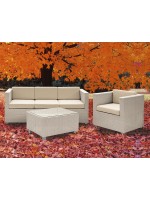 3-Sitzer Sofa im Freien Garten 185 x 75 DALLAS und Terrassen