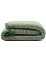 FOAL 50x155 blue or green foldable mattress in recycled PET fabric for outdoors